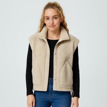 Musea Chic Sleeveless Fleece Vest