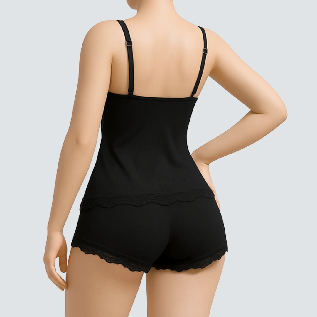Musea Women’s Lace Sleepwear Set – 2 Piece
