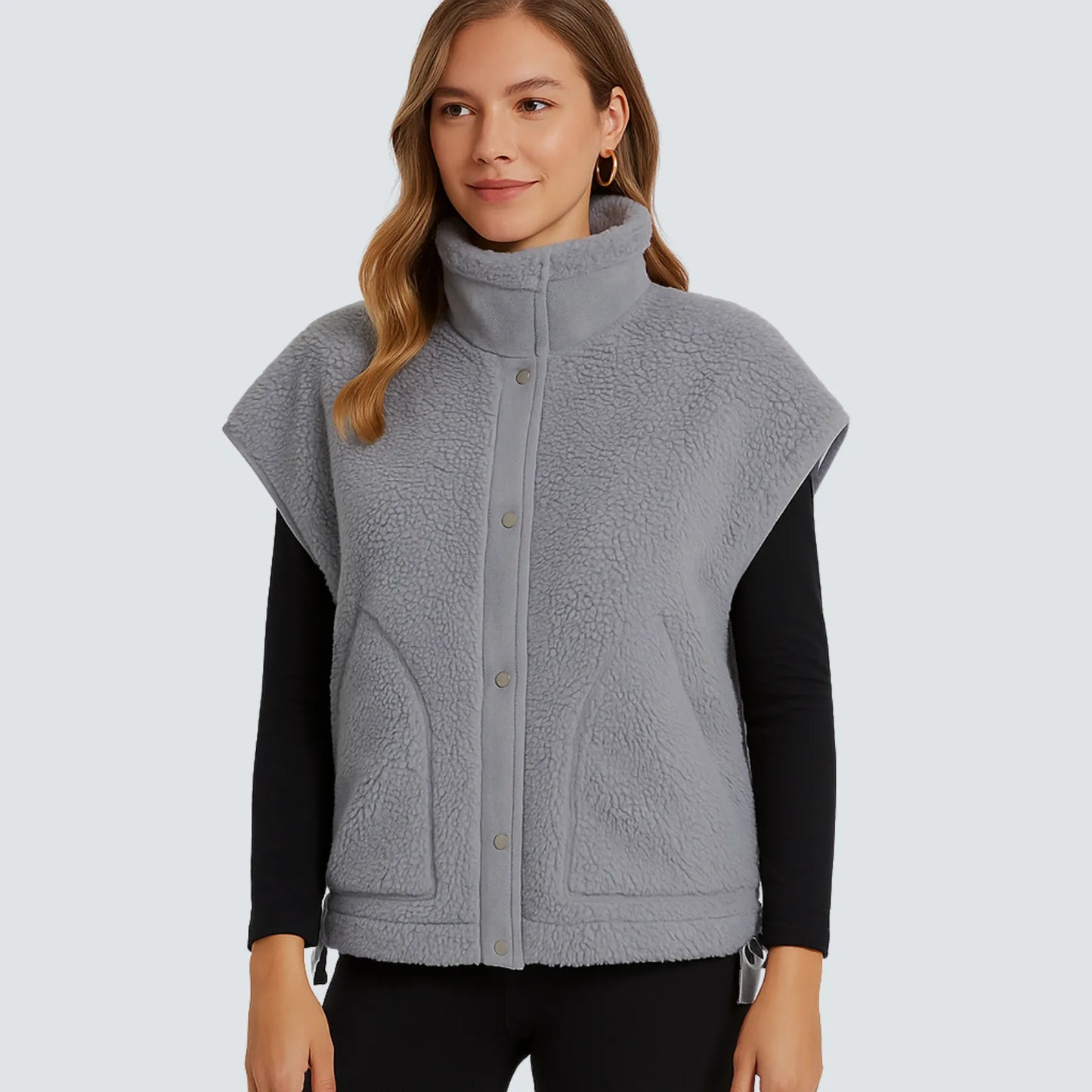 Musea Chic Sleeveless Fleece Vest