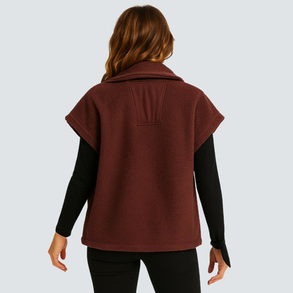 Musea Chic Sleeveless Fleece Vest