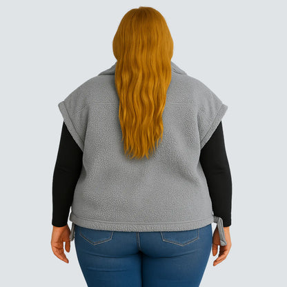 Musea Chic Sleeveless Fleece Vest