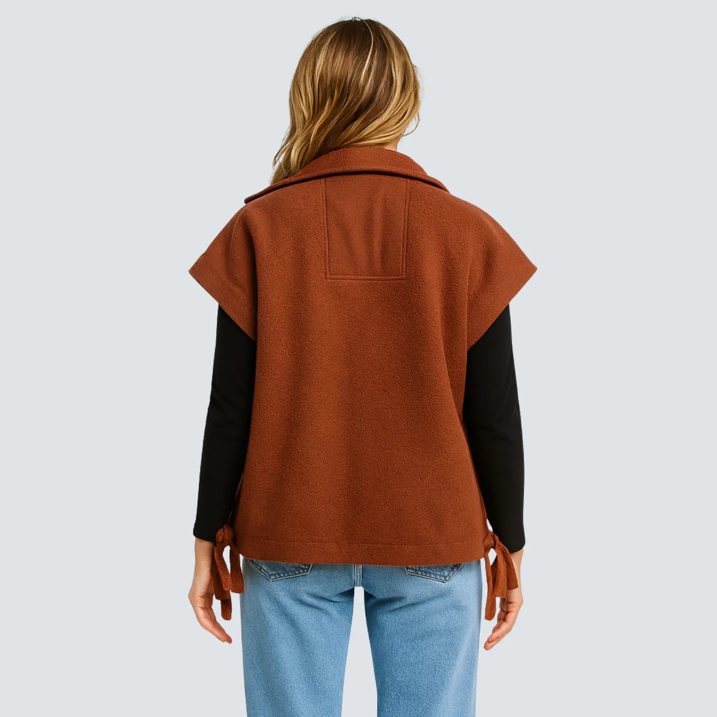 Musea Chic Sleeveless Fleece Vest
